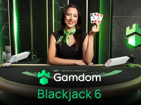Gamdom Blackjack 6 game thumbnail